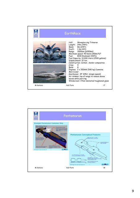 Hull Form Summary - Boat Design Net