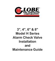 Alarm Check Valve - Installation & Maintenance Guide - Firequip