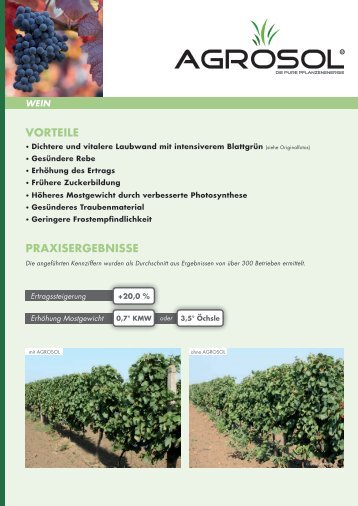AGROSOL Wein - AGROsolution
