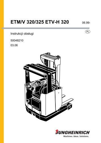 ETM/V 320/325 ETV-H 320 - Jungheinrich