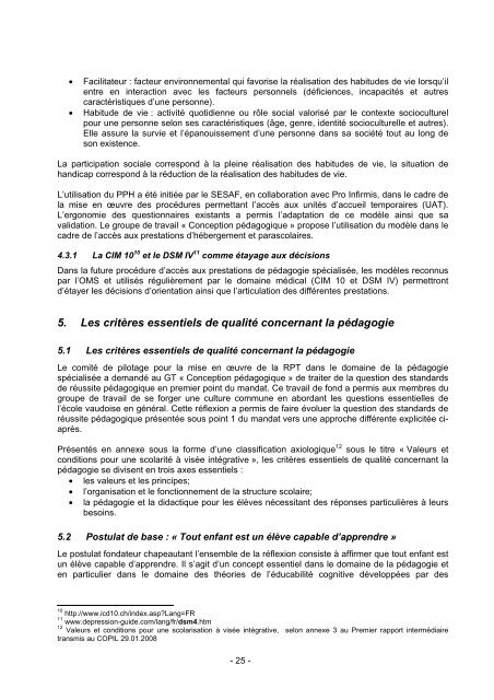 rapport du GT Â« Conception pÃ©dagogique - Canton de Vaud