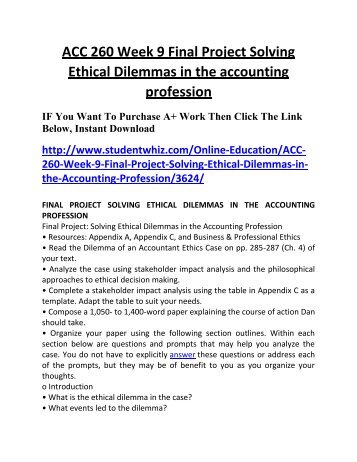ethics in accounting profession The hallmark of our profession is grounded on ethical practice the accounting profession does not directly affect the life of people as doctors. ethics in accounting profession The hallmark of our profession is grounded on ethical practice the accounting profession does not directly affect the life of people as doctors.