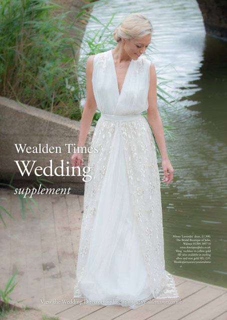 Wealden Times | WT162 | August 2015 | Wedding supplement inside