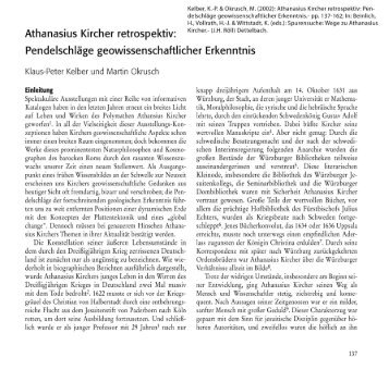 Athanasius Kircher retrospektiv - Klaus-Peter Kelber´s Equisetites ...