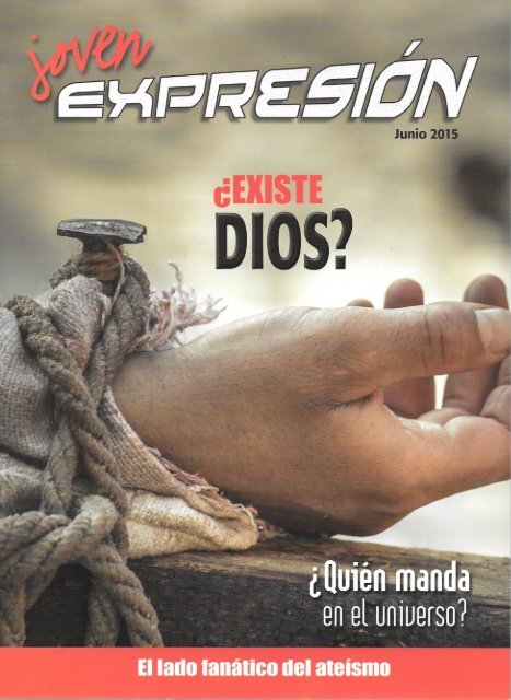 Expresión Joven Junio 2015 - ¿Existe Dios?