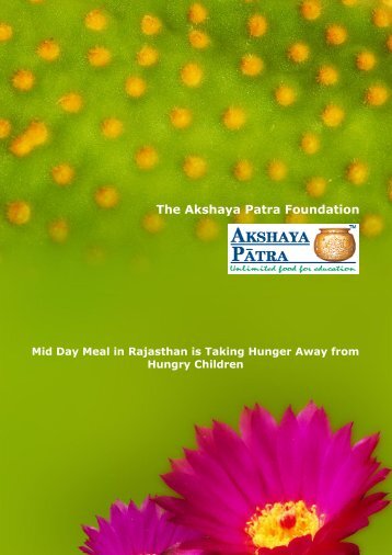 Mid Day Meal in Rajasthan is Taking Hunger Away from Hungry Children