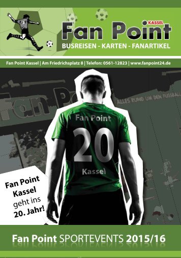 Fan Point Sportevent 2015/16 Flyer