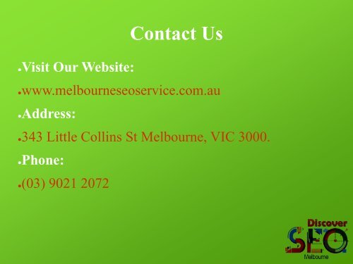 SEO Agency Melbourne | SEO Services | SEO Consultant