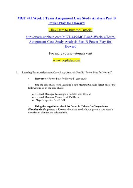 Power Play Pdf