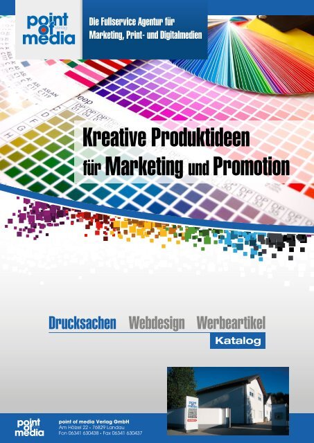 Printmedien Katalog - point of media Verlag