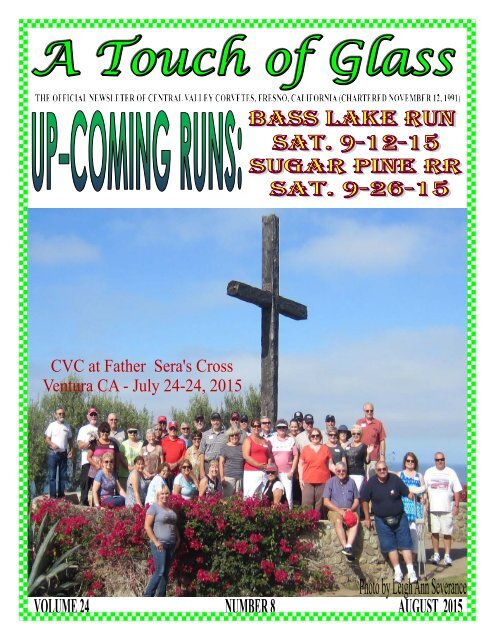 Central Valley Corvettes - August 2015 Magazine