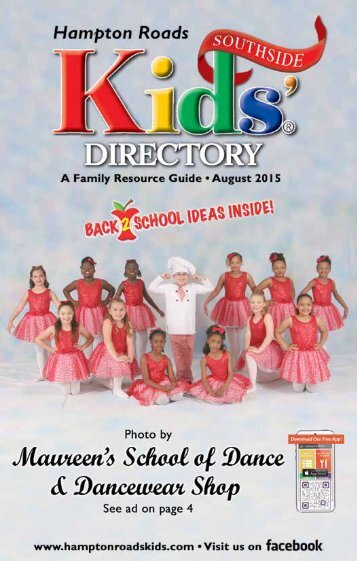 Hampton Roads Kids' Directory: August 2015 Southside Edition