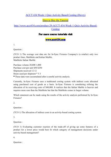 acct505 quiz Acct505 practice quiz #1 1 for which of the following businesses would the job order cost system be appropriate a auto repair shop b crude oil refinery. acct505 quiz Acct505 practice quiz #1 1 for which of the following businesses would the job order cost system be appropriate a auto repair shop b crude oil refinery.