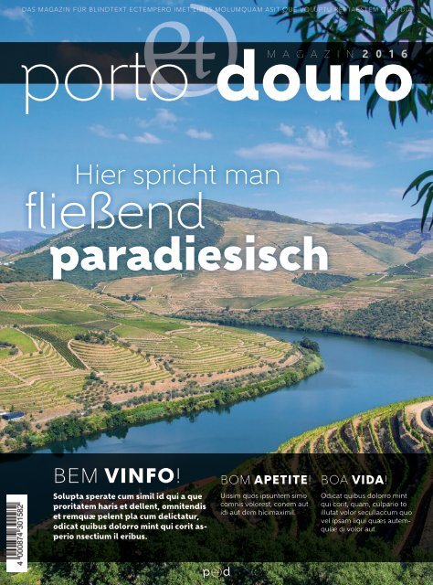 Das Porto & Douro Magazin