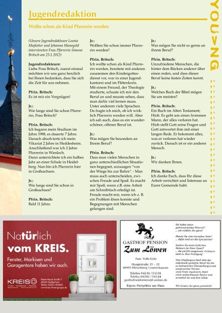 Ausgabe 1-2012 - derzwiebelturm.de