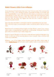 Rakhi Flowers Gifts From Infibeam.pdf