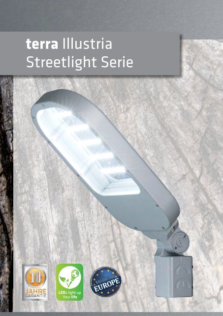 terra Illustria Streetlight Serie -Skalierbarkeit, erweiterte Version. (by BAB-LIGHTING)