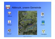 Markierung: Gelbe Raute / Wegstrecke - Gemeinde Albbruck