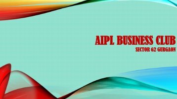 AIPL Business Club Gurgaon