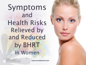 Symptoms and Health Risks Relived by Hormone Replacement Kansas City