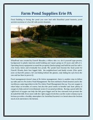 Farm Pond Supplies Erie PA.pdf
