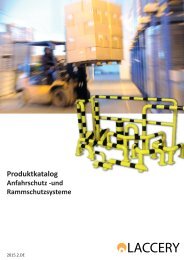 Produktkatalog Anfahrschutz -und Rammschutzsysteme