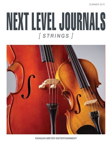 Next Level Journals Strings Summer 2015