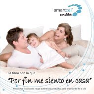 smartcel™ sensitive home textile brochure Spanish