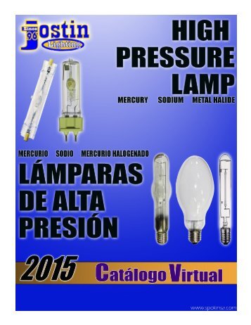 Catálogo Lamparas Alta Presion