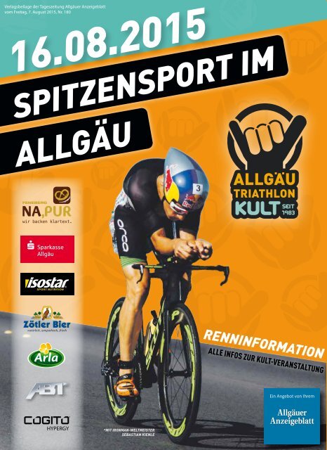 Allgäu Triathlon Programmheft