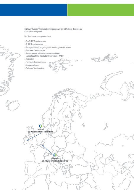 Verteilungstransformatoren - CG