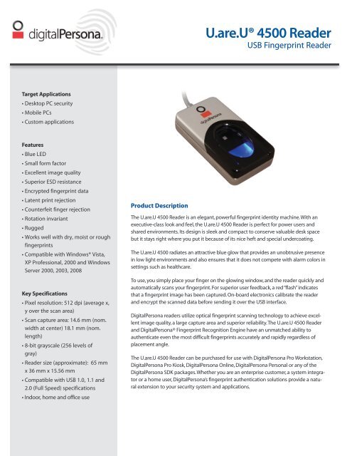 digital persona fingerprint reader software xp digital persona fingerprint reader software xp