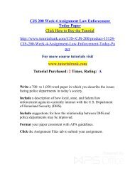 CJS 200 Week 4 Assignment Law Enforcement Today Paper.pdf