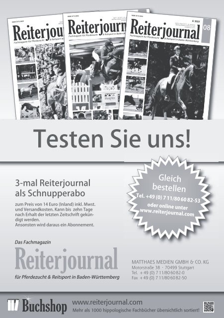 Fohlenschaukatalog Kaltblut II 2015