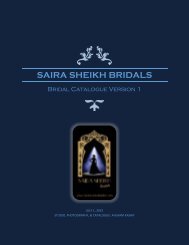 Saira Sheikh Bridal Catalogue Version 1