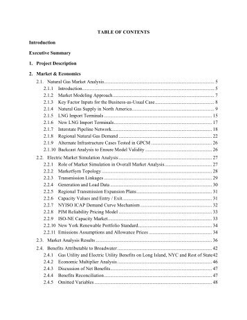 Table of Contents - Long Island Power Authority