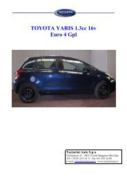 TOYOTA YARIS 1.3cc 16v Euro 4 Gpl