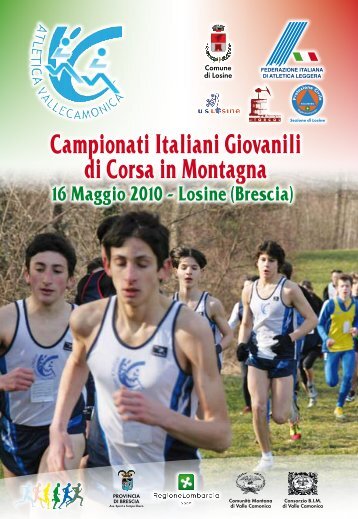 SCARICA IL DEPLIANT IN FORMATO .pdf - Atletica Vallecamonica