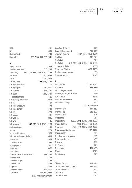 Statusbericht zum aktuellen Stand der Verwendung von Holz und ...