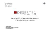 DESERTEC - Schweizerische Energie-Stiftung