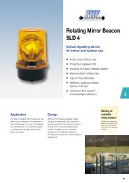 SLD4 Rotating Mirror Beacon Warning Light