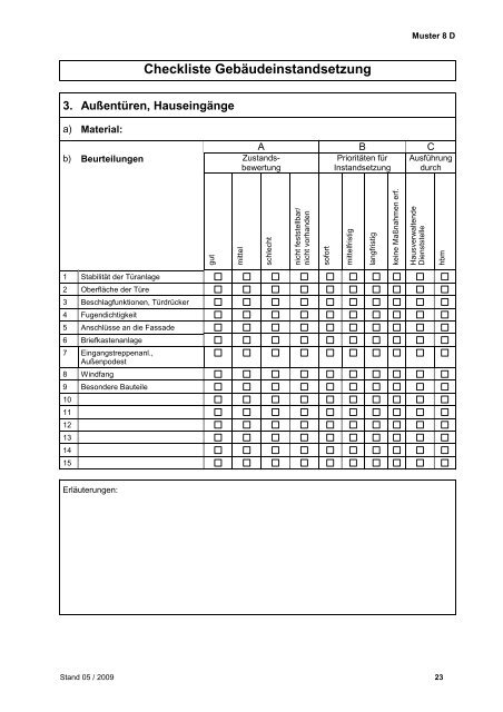 Geschäftsanweisung Bau des Landes Hessen