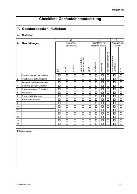 Geschäftsanweisung Bau des Landes Hessen