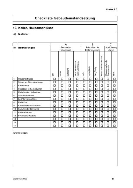 Geschäftsanweisung Bau des Landes Hessen