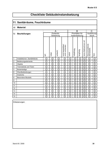 Geschäftsanweisung Bau des Landes Hessen