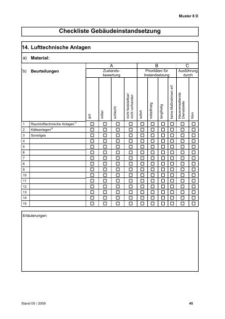 Geschäftsanweisung Bau des Landes Hessen