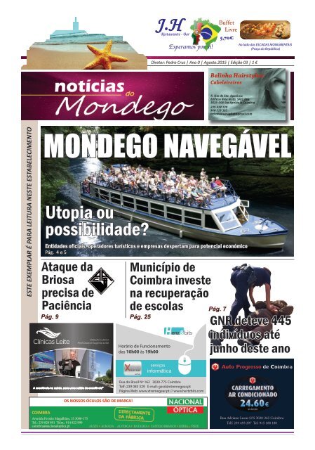 Edição 3 - Notícias do Mondego