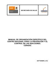Manual de OrganizaciÃ³n EspecÃ­fico. - Centro Nacional para la ...