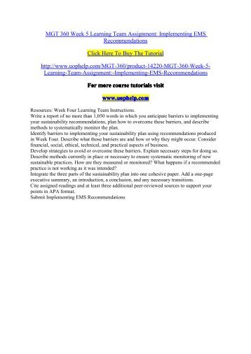 ems recommendations essay ems recommendations essay