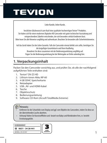 IM DV-Z5 HD-DE-biop.pdf - Traveler